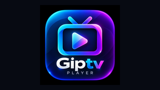 The GIPTV Player icon: a retro television with a play button